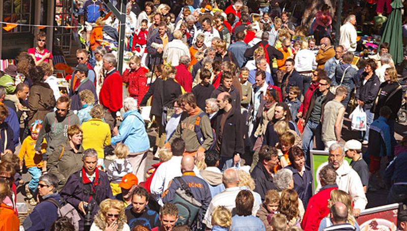 Drukte in den Burg Drukte in den Burg | © Foto Fitis, Sytske Dijksen