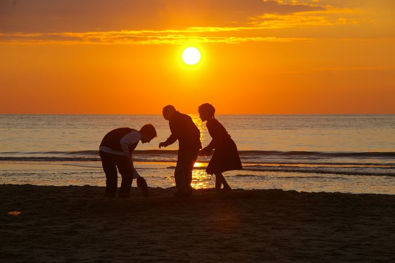 Zonsondergang | © Ecomare, Foto Fitis, Sytske Dijksen