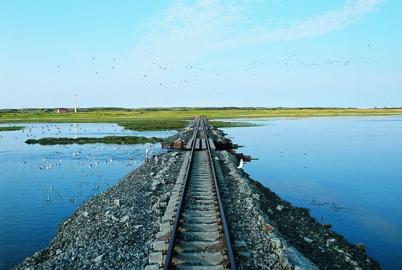 Spoorweg op Wangerooge Spoorweg op Wangerooge | © Kurverwaltung Wangerooge