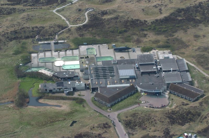 Luchtfoto Ecomare | © Ecomare, Salko de Wolf