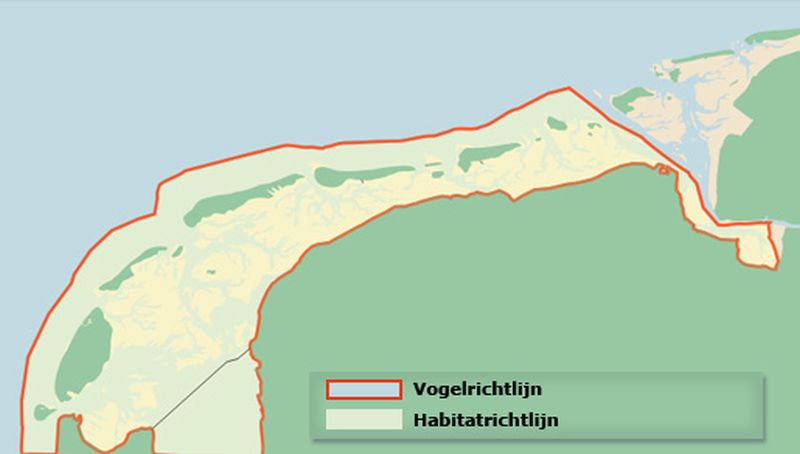 Habitat- en Vogelrichtlijngebieden | © Ecomare, Oscar Bos