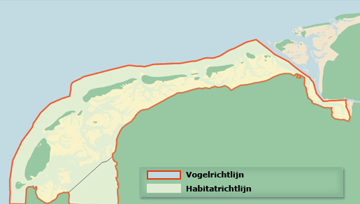 Habitats-en vogelrichtlijngebieden | © Ecomare, Oscar Bos