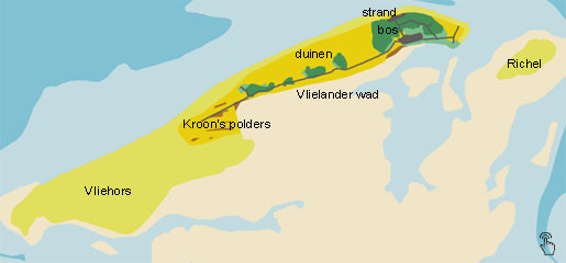 Kaartje van Vlieland  Kaartje van Vlieland | © Ecomare