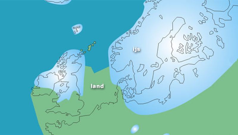IJskap tijdens het Wiechseliaan IJskap tijdens het Wiechseliaan | © Bert de Vries