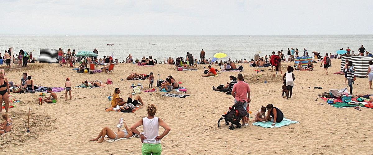 Strand Oostende | © VLIZ, Leontien De Wulf