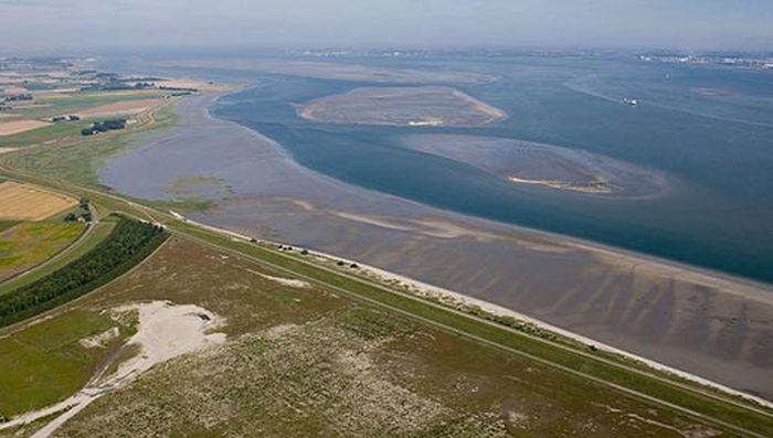 Westerschelde, luchtfoto | © Joop van Houdt